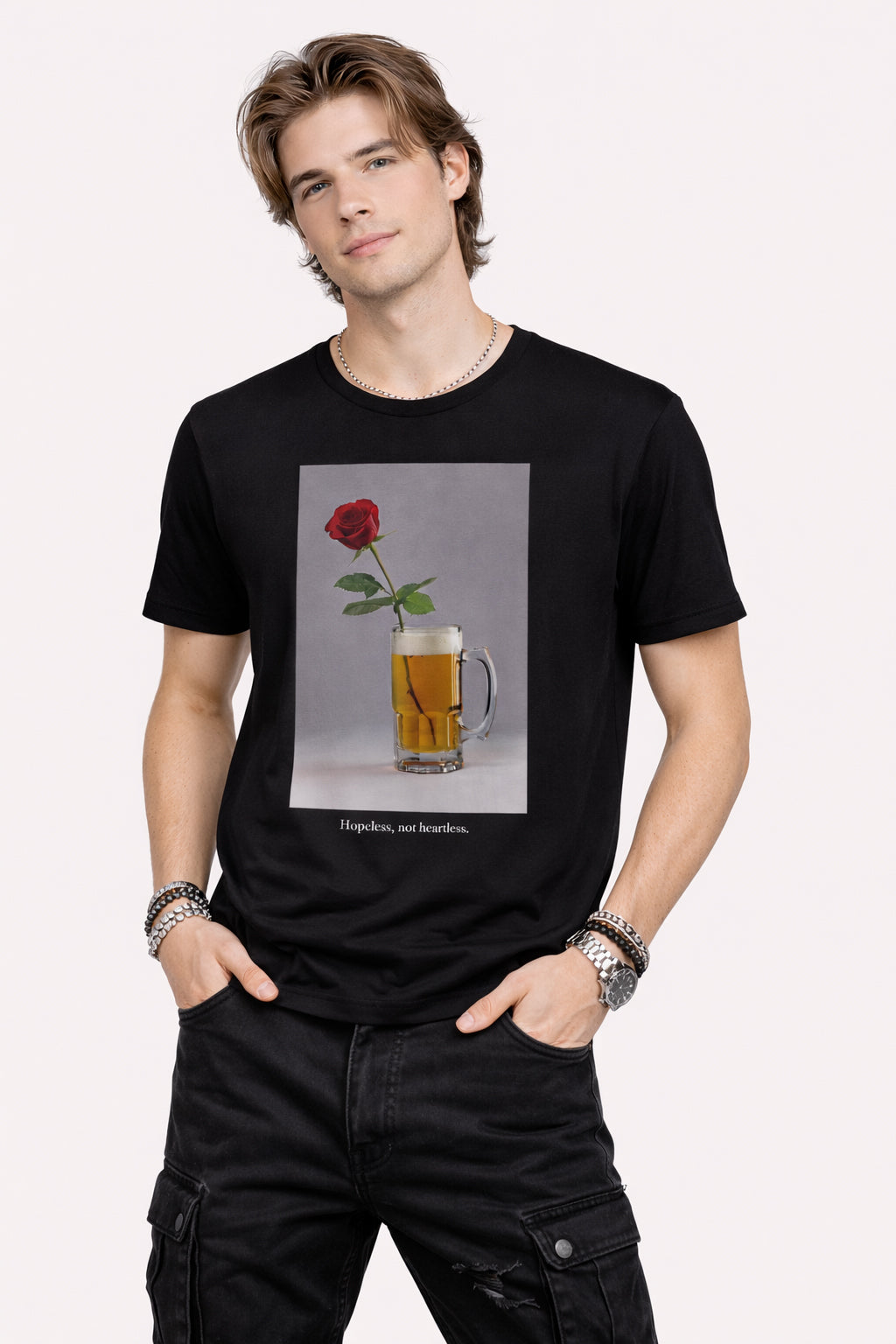 Hopeless, not heartless - Unisex t-shirt