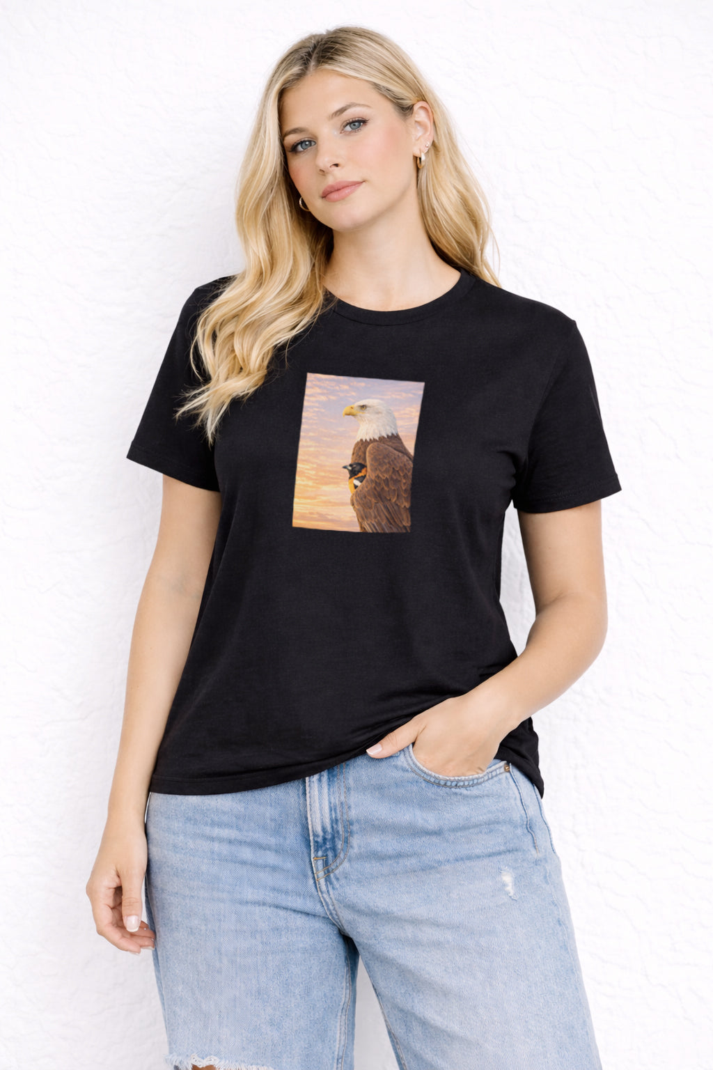 White Eagle and Turpial Unisex t-shirt