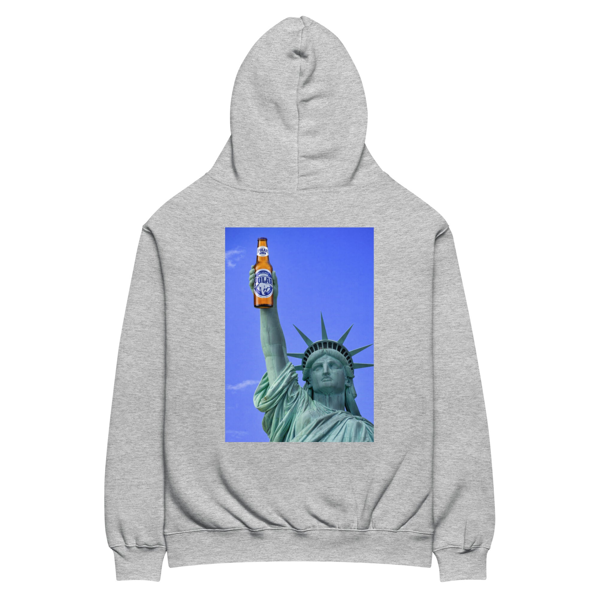 Statue Of Liberty Polar Beer-Unisex oversized hoodie