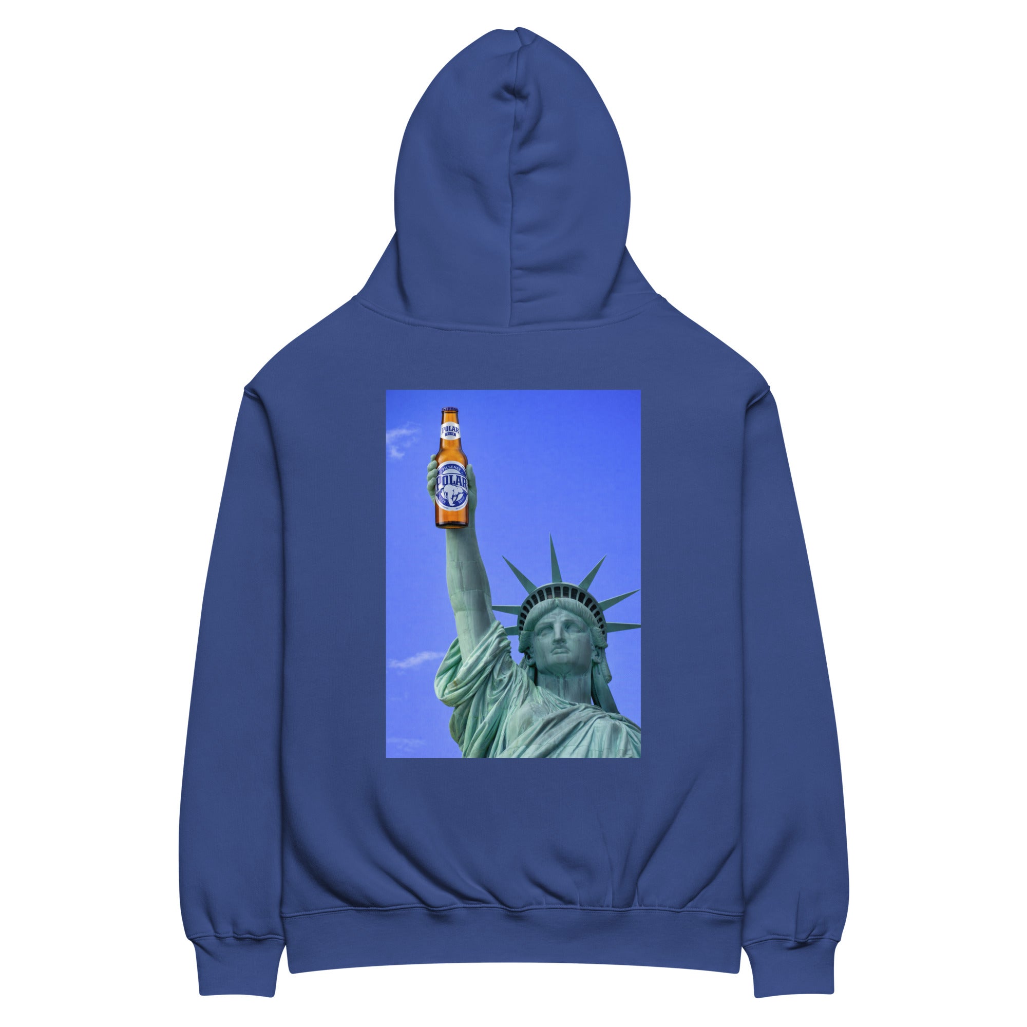 Statue Of Liberty Polar Beer-Unisex oversized hoodie