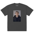 Oversized Faded Canserbero Portrait T-Shirt